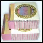 Recycled Cardboard Made For Apparel Storage Clear Window Gift Boxes