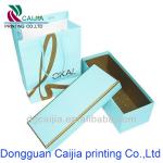 customized,branded paper shoes boxes with nice carrier bags