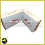 Foldable cardboard custom shoe box