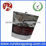 Bottom sealing jean stand up zip lock Clothes bags