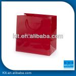 Red gift paper bag design