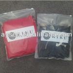 plastic pvc packaging bags for clothing with zipper