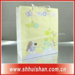 Portable packaging gift paper bags