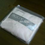 Frosted PVC slide zipper underwear bag