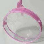 Transparent Round Plastic PVC Garment Bag With Hanger