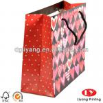 Pink Fashion Paper Gift Bag for Sleepwear