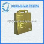 Boutique kraft paper bags with handle for shopping