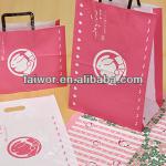 brand new wholesale pink Paper Shopping Bag with handle
