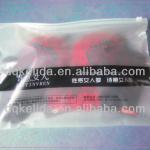 PVC underware bag with zipper for packing