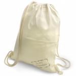 Cotton canvas baggy bags drawstring