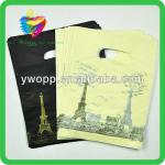 Yiwu wholesale die cut small order black plastic bags