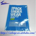 PE ziplock bag for clothing/underwear pack