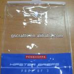 plastic pvc underwear socks packing bag