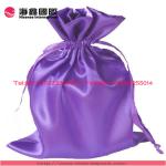 purple Underware Bag in satin materials