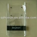 black button clear plastic pvc bed sheet bags