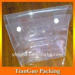 Fashion Plastic Bags for clothes packing with button