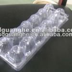 12 holes PVC disposable plastic egg tray