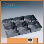 Disposable plastic food packaging tray