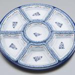 NU 9 Imari hors d&#39;oeuvres plastic food tray container