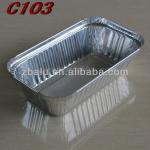 Newest!! Zhongnbo aluminum foil takeaway container C103