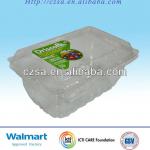 Plastic Clamshell Food/Fruit Packaging Container(QS)(china)