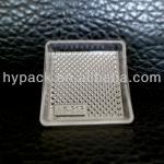 clear square plastic biscuit insert packaging tray