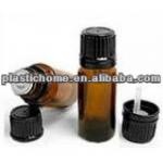 10ml amber glass essential oil bottle