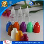 ISO 8317 e-cig 10ml clear bottle empty bottle dropper bottle for eliquids