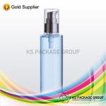 PET Plastic Bottle With Pump For Cream Package