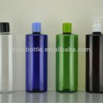 500ML flat shoulder plastic clear PET bottle