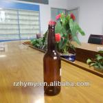500ml amber glass beer bottles