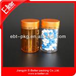 100ml amber plastic medicine container use for pills