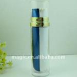 Dual Tubes lotion bottle, dual pumps dispenser bottle