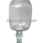 wholesale glass redneck cup and jar and bottle for jams with lid and cover.