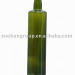O0001 750ml Olive Oil Glass Bottle (Dark Green)