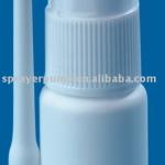 medical HDPE spray bottle with nozzle