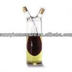 glass olive oil bottle