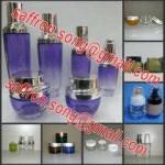 30ml 50ml Glass cosmetic jar with cap