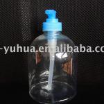 500ml clear plastic hand soap pet bottle ,hand wish bottle