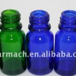 Cobalt blue glass dropper bottle medicine