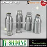 Aluminum empty hot sale refillable hair oil bottle