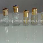 Attar perfume glass octagonal bottles