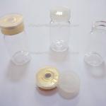 5ml Transparent Glass Vial With Flip Off Cap
