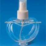 130ml PET heart-sharped perfume bottle made in hy