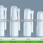 HDPE/PE white plastic throat spray bottles, throat spray bottle with pump/cap 5ml 10ml 15ml 20ml 30ml