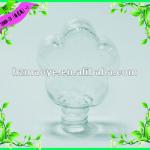 wintersweet shaped clear pet cosmetic plastic bottle