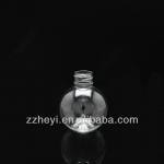 2.5oz 65ml clear spherical plastic perfume bottles for sale