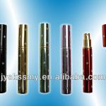 cosmetic packing aluminum coloured perfume atomizer bottle