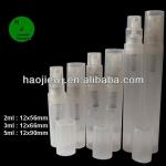 2ml-5ml plastic spray sample bottle