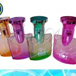 2013 latest new design good market glass perfume bottle